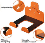 Garage Storage Trimmer Rack, Weed Whackers Holder Organizer, Orange, 1 Pack - Image 4