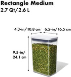 OXO Good Grips POP Container - Rectangle Medium 2.7 Qt - Image 3