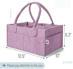 Mr. Pen- Baby Diaper Caddy Organizer, Orchid Mist - Image 2