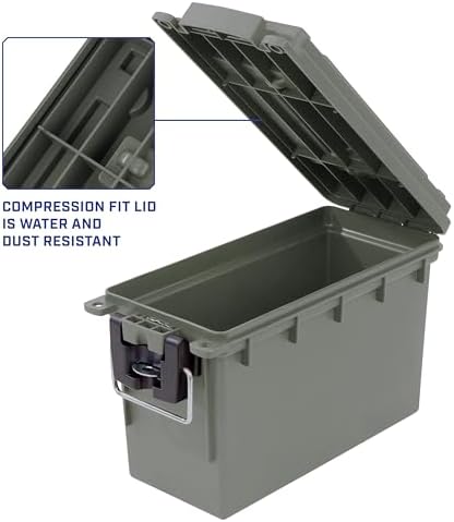 Sheffield 12626 Ammo Box Made in USA Stackable Lockable Ammo Storage Box - Image 4