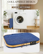 Laundry Basket with Wheels, 110L Large Rolling Laundry Hamper for Dorm - Image 5