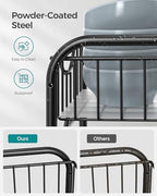 SONGMICS 2-Tier Pull Out Cabinet Organizers, Under Sink Organizer, Bathroom - Image 6