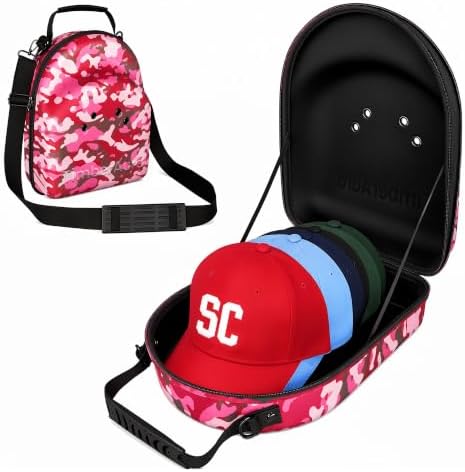 Hat Travel Case for Baseball Caps,Hard Hat Carrier Storage Case by TimberAura