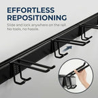 Aking Ace 96-Inch Heavy Duty Wall Mount Garden Tool Organizer for Garage - Image 3