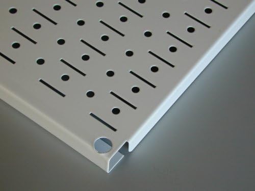 Wall Control 30-P-3232B Black Metal Pegboard Pack - (2) 32" Tall x 16" Wide Black Pegboards - Image 5