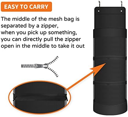 Boczif Hanging Ball Storage, Over Door Hanging Sports Equipment Organizer - Image 6