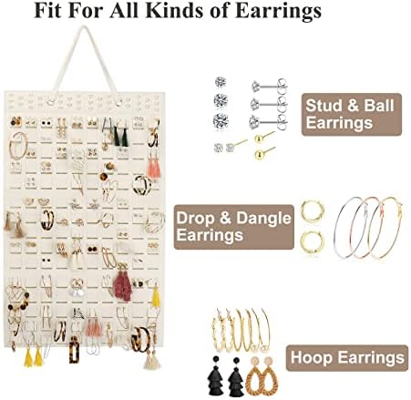 RESOVO Hanging Earrings Organizer & Holder 1 Pack - Image 3
