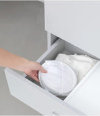 Pop up Laundry Hamper, Portable Foldable Mesh Clothes Hamper for Kids Room, College Dorm or Travel, Collapsible Laundry Basket for Storage, White - Image 6