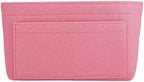ZTUJO Purse Organizer Insert, Felt Bag Organizer For Handbag Purse Organizer,13 Colors, 6 Size (Large, Light Pink) - Image 3