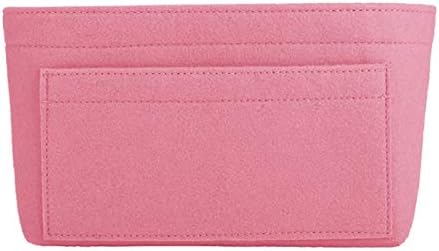ZTUJO Purse Organizer Insert, Felt Bag Organizer For Handbag Purse Organizer,13 Colors, 6 Size (Large, Light Pink) - Image 3