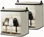2pcs blanket storage bag for under bed,closet organizers 95L by BestSellers