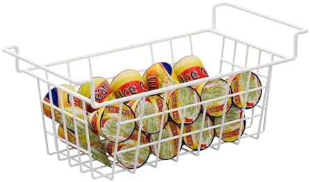 SANNO Chest Freezer Baskets, Deep Freezer Organizer Bins Sturdy Metal Wire Freezer Organizer for Home Kitchen, 17.5in - Image 5