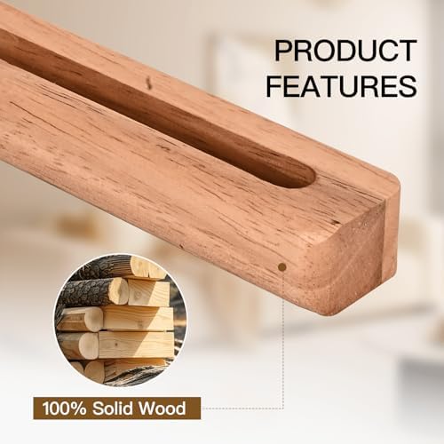 Sunglass Organizer Wall Mounted, Wooden Sunglass Holder for Wall - Image 4