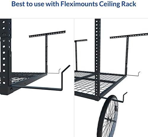FLEXIMOUNTS 2 Pack Add-On Storage Utility Hooks, Black - Image 6