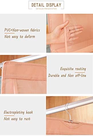 AARAINBOW 1 Pack Hanging Handbag Purse Organizer, Handbag Organizer with 8 Easy Access Pockets, Purses Holder Wardrobe Closet Space Saving Organizers, 41 L x 13.5W (B-Blue) - Image 6