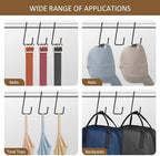 ZEDODIER 15 Pack Purse Hanger for Closet, Purse Hooks Bag Organizer - Image 6
