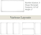 STORi SimpleSort 3-Piece Stackable Clear Drawer Organizer, 12" x 6" x 2" - Image 5