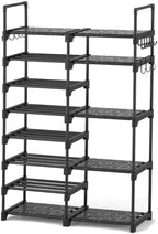OYREL 8 Tiers Shoe Rack 26-32 Pairs Vertical Large Shoes Organizer by OYREL