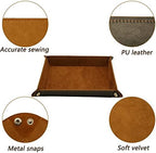 Valet Organizer - Catchall Tray for Jewelry, Wallets, Watches, Keys, Coins, Phones, Glasses - Perfect for Nightstand, Desk, Entryway - Image 2