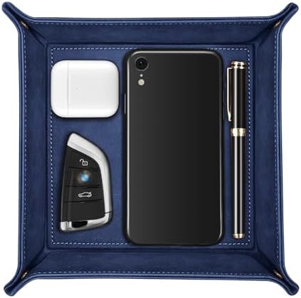 SITHON Valet Tray Desktop Storage Organizer Nightstand Caddy Holder by SITHON