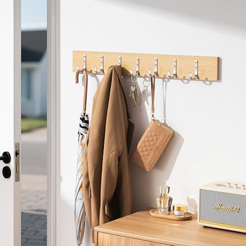 10-Pack 22LB Wall Hooks for Hanging Towel/Coat, Brushed Nickel - Image 6