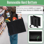 VENO 3 Pack Reusable Grocery Shopping Bags Utility Tote w/Sturdy Handles - Image 4