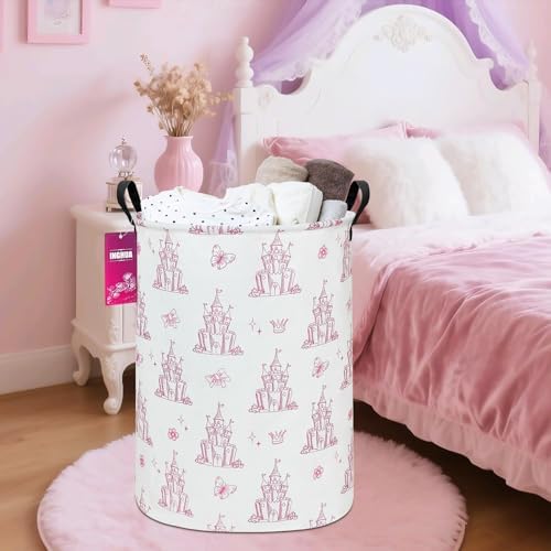 Castle Storage Bin Nursery Organizer Basket - Image 4