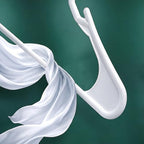 Utopia Home Plastic Hangers 100 Pack – Space Saving Clothes Hanger White | Durable & strong | Closet organizer & storage | Ideal for apartments, dorms & stocking stuffers - Image 6