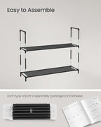 SONGMICS Shoe Rack, 10-Tier Shoe Shelf, Shoe Storage Organizer - Image 6