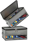 2 PCS Stackable Hat Storage for Baseball Caps, Hat Organizer Box for Closet by Bamneat