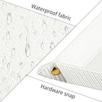 YAPISHI Luxury Valet Tray for Men, PU Leather Vanity Jewelry Catchall Tray - Image 4