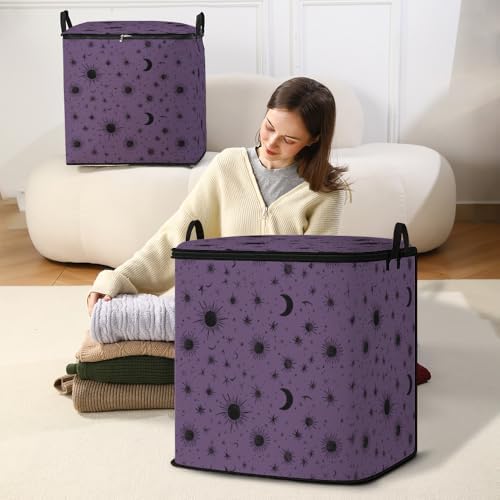 2pcs blanket storage bag for under bed,closet organizers 95L - Image 5