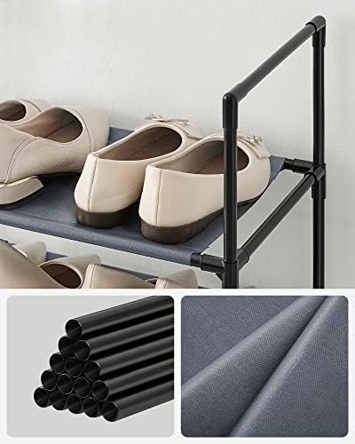 SONGMICS Shoe Rack, 10-Tier Shoe Shelf, Shoe Storage Organizer - Image 6