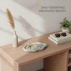 Home Organizers & Minimalists: Ceramic Cloud Catchall Tray for Keys, Jewelry, and Coins – Decorative Entryway or Dresser Dish, Approx. 7.1-7.4 Inches (1 Piece) - Image 3