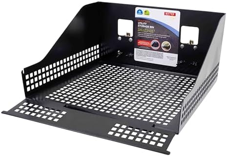 Heavy Duty Metal E-Track Storage Bin for E-Track Systems - Powder Coated - Large E-Track Basket Shelf for Trucks, Enclosed Trailer, Garage, Vehicles - E-Track Accessories - Image 5