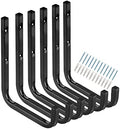 Garage Storage Hook, 6.3 Inch Heavy Duty Wall Mount Utility Hanger by Heavdace
