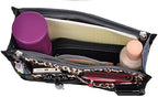 Vercord Purse Organizer Insert for Handbags Bag Organizers Inside Tote Pocketbook Women Nurse Nylon 13 Pockets Leopard Large - Image 5
