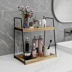 Dorhors Bathroom Counter Organizer,Vanity Countertop Storage Shelf - Image 2