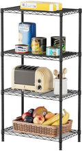 SINGAYE 4 Metal Shelves Wire Shelving Storage Shelf Adjustable Unit Pantry by SINGAYE