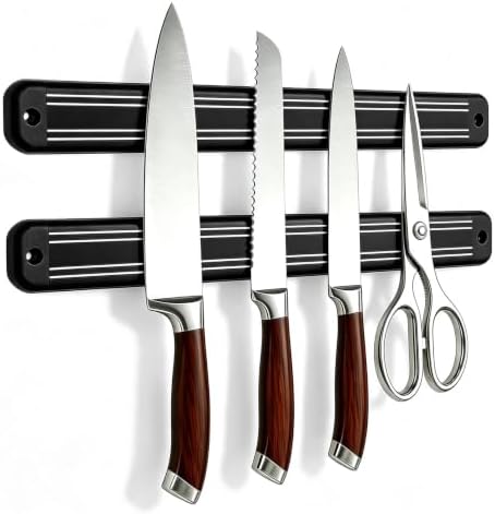 2pcs Magnetic Knife Strips,Magnetic Knife Holder for Wall/Refrigerator by Marsheepy