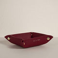 OLETHA Foldable Valet Tray, Travel Essentials for Women, Red by OLETHAD%C3%A9cor