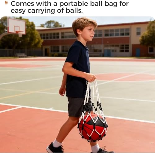 Ball Storage Cart Ball Storage Bin Ball Organizer with Wheels - Image 5