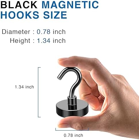 LOVIMAG Magnetic Hooks for Cruise Essentials 2026 Cabins Door 25 Pack-50LBS - Image 3