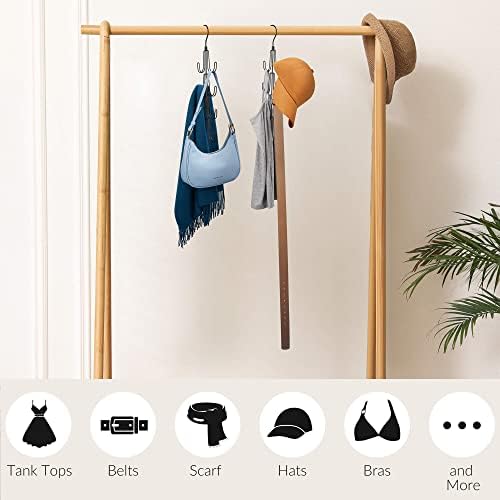 ZEDODIER Purse Hanger, Purse Organizer for Closet, Holds 8 Bags - Image 6