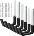 Heavy Duty Wall Mount Hooks, Ladder Hangers for Garage Storage, 6 M by Juformin