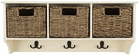 Safavieh Home Collection Finley Hanging 3 Basket Wall Rack - Image 6