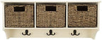 Safavieh Home Collection Finley Hanging 3 Basket Wall Rack - Image 6