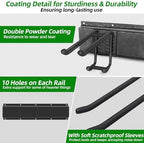 PIYILO 48 in Garage Tool Organizer Wall Mount, Adjustable Tool Storage Rack - Image 3