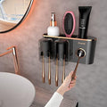iHave Toothbrush Holders for Bathrooms Wall Mounted with Dispenser & 2 Cups by ihave