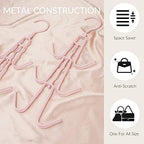 ZEDODIER 2 Pack Purse Hanger, Purse Organizer for Closet, Holds 12 Bags - Image 4